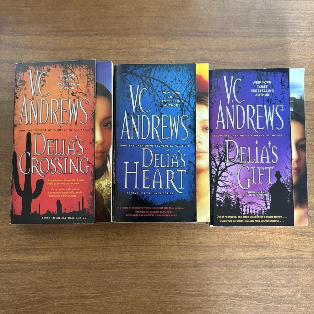 3 x Delia Complete Series‎ 1-3 by VC Andrews Paperback